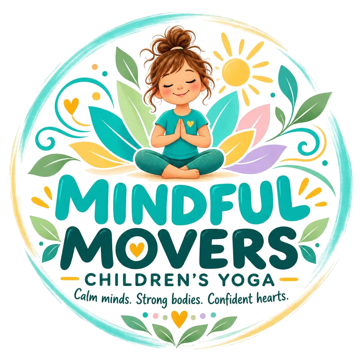 Mindful Movers Winchester children's yoga logo